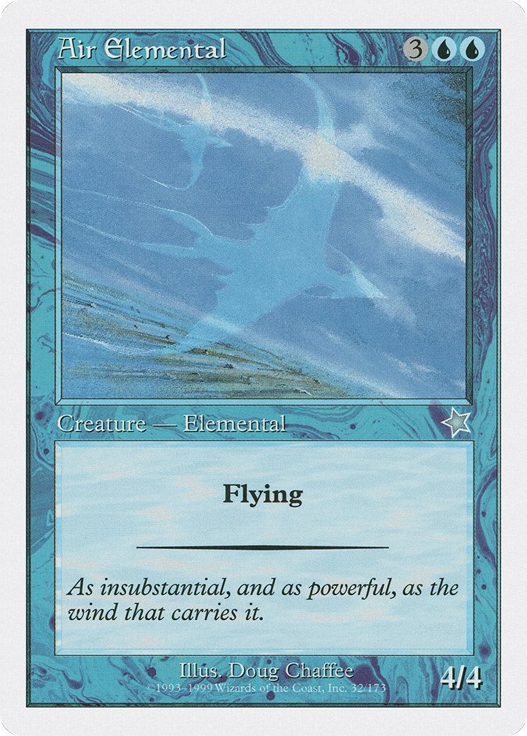 Air Elemental (S99-032) - Starter 1999