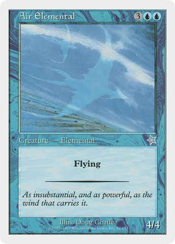 Air Elemental (S99-032) - Starter 1999