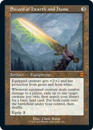 Sword of Hearth and Home (Retro Frame) (Foil Etched) (MH2-433) - Modern Horizons 2 Foil