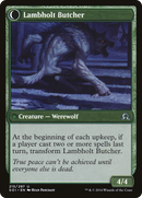Lambholt Pacifist // Lambholt Butcher (SOI-215) - Shadows over Innistrad: (Double Faced Transform) Foil