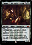 Titania, Protector of Argoth (Foil Etched) (MH2-287) - Modern Horizons 2 Foil