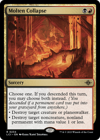 Molten Collapse (LCI-234) - The Lost Caverns of Ixalan