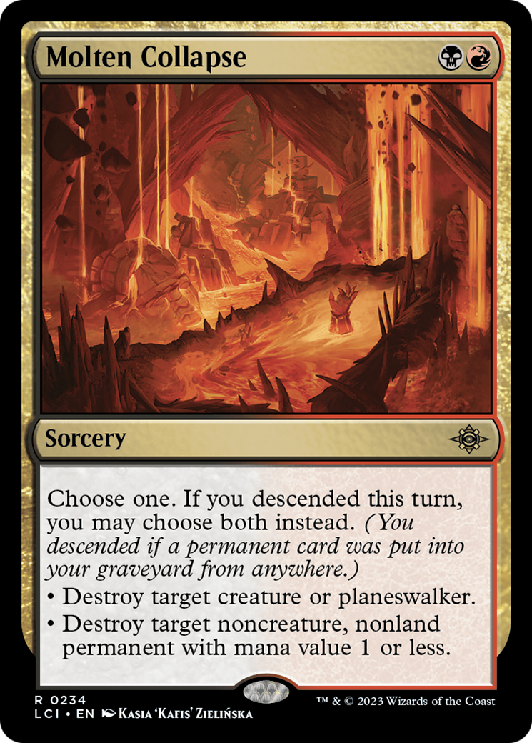 Molten Collapse (LCI-234) - The Lost Caverns of Ixalan