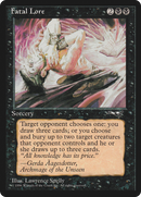 Fatal Lore (ALL-) - Alliances