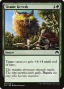 Titanic Growth (ORI-201) - Magic Origins Foil