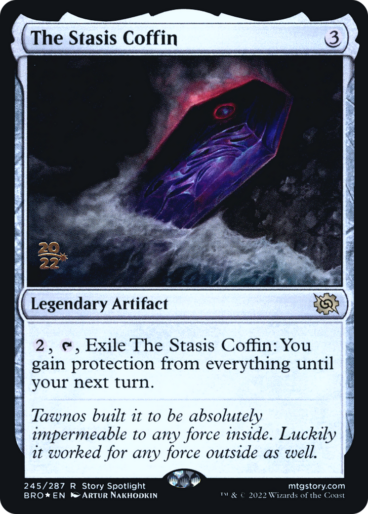 The Stasis Coffin (PRE-245) - The Brothers' War Promos Foil