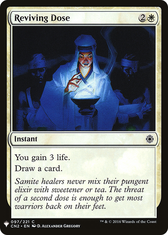 Reviving Dose (LIST-CN2-97) - The List