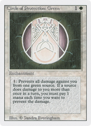 Circle of Protection: Green (3ED-011) - Revised Edition