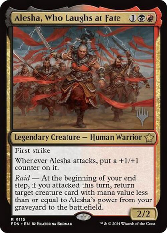 Alesha, Who Laughs at Fate (PPDFT-115) - Foundations Promos