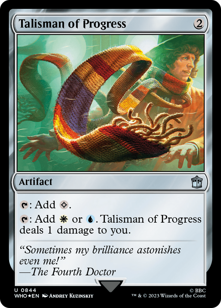 Talisman of Progress (WHO-844) - Doctor Who Foil