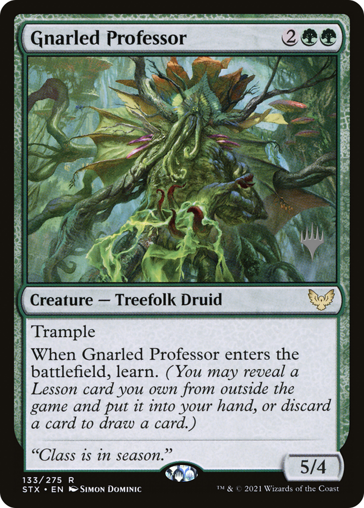 Gnarled Professor (PPSTX-133P) - Strixhaven: School of Mages Promos