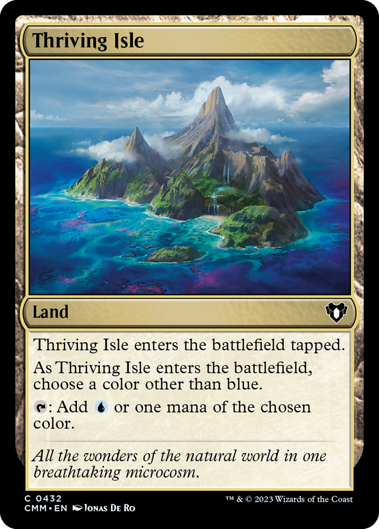 Thriving Isle (CMM-432) - Commander Masters