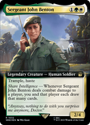 Sergeant John Benton (WHO-1032) - Doctor Who: (Extended Art) Foil