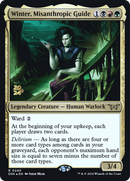 Winter, Misanthropic Guide (PRE-240) - Duskmourn: House of Horror Promos Foil