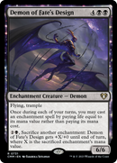 Demon of Fate's Design (CMM-731) - Commander Masters: (enchantment)