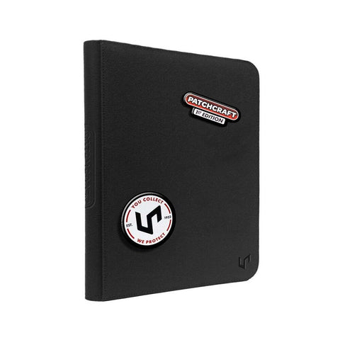 Ultra Pro PATCHCRAFT Zippered 9-Pocket PRO-Binder Black