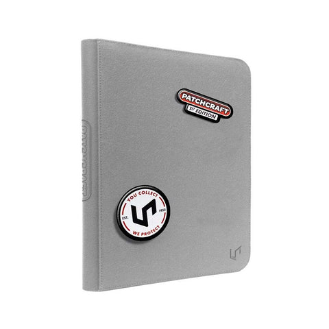 Ultra Pro PATCHCRAFT Zippered 9-Pocket PRO-Binder Gray