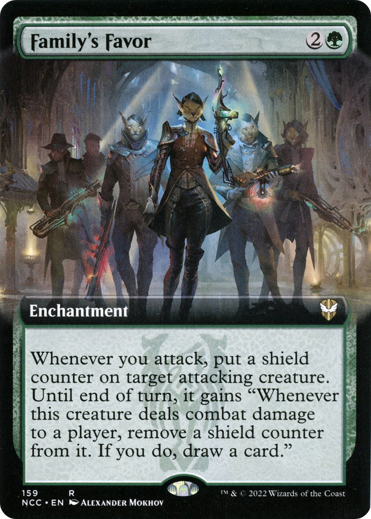 Family's Favor (NCC-159) - New Capenna Commander: (Extended Art)
