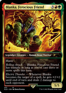 The Howling Abomination (SLD-431) - Secret Lair Drop / Blanka, Ferocious Friend Foil