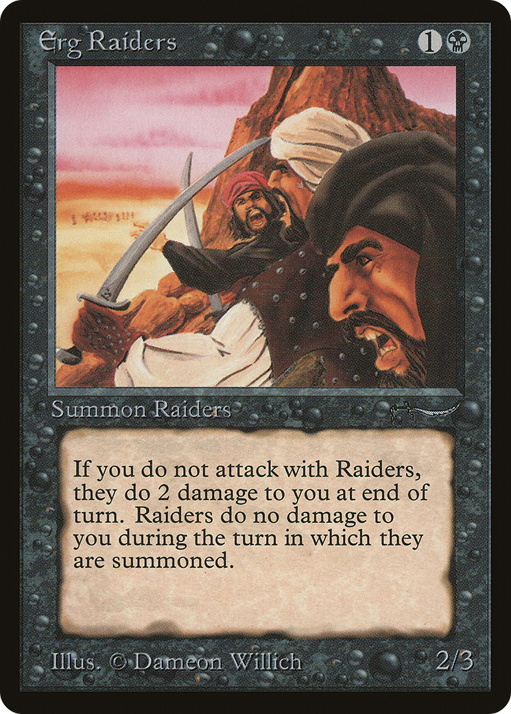 Erg Raiders (ARN-) - Arabian Nights