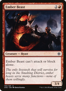 Ember Beast (CN2-155) - Conspiracy: Take the Crown Foil