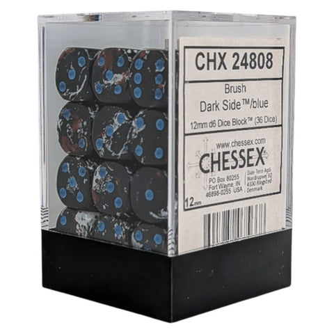 CHX 24814 Brush Paintball/green 12mm d6 Dice Block (36 dice)