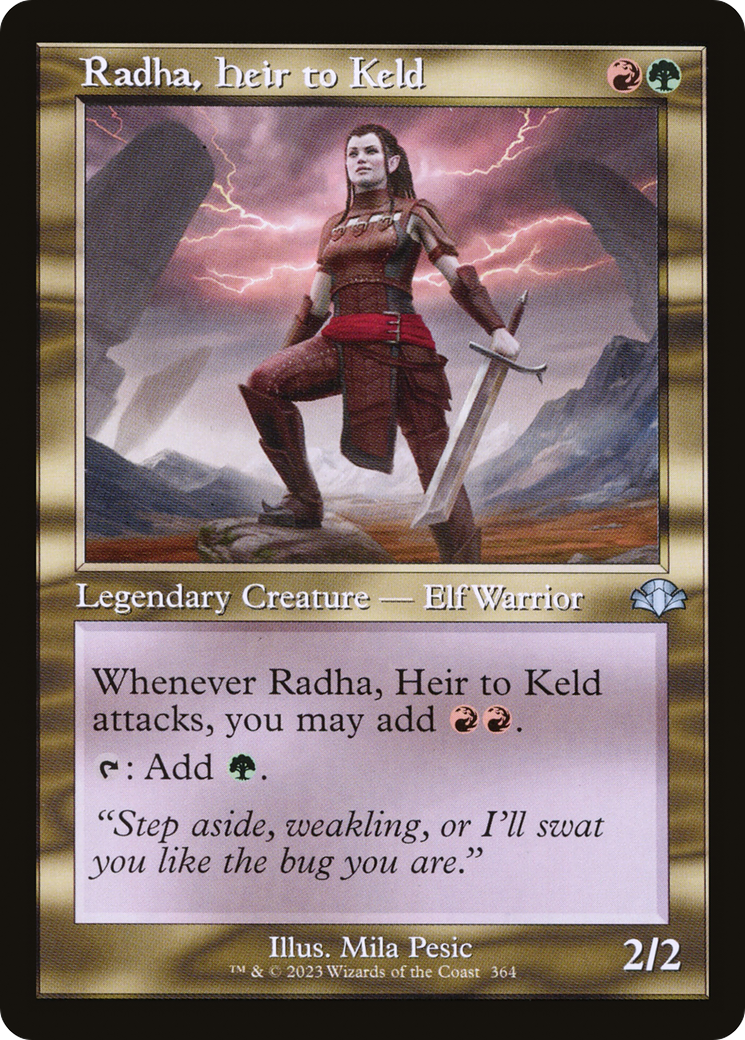 Radha, Heir to Keld (DMR-364) - Dominaria Remastered Foil