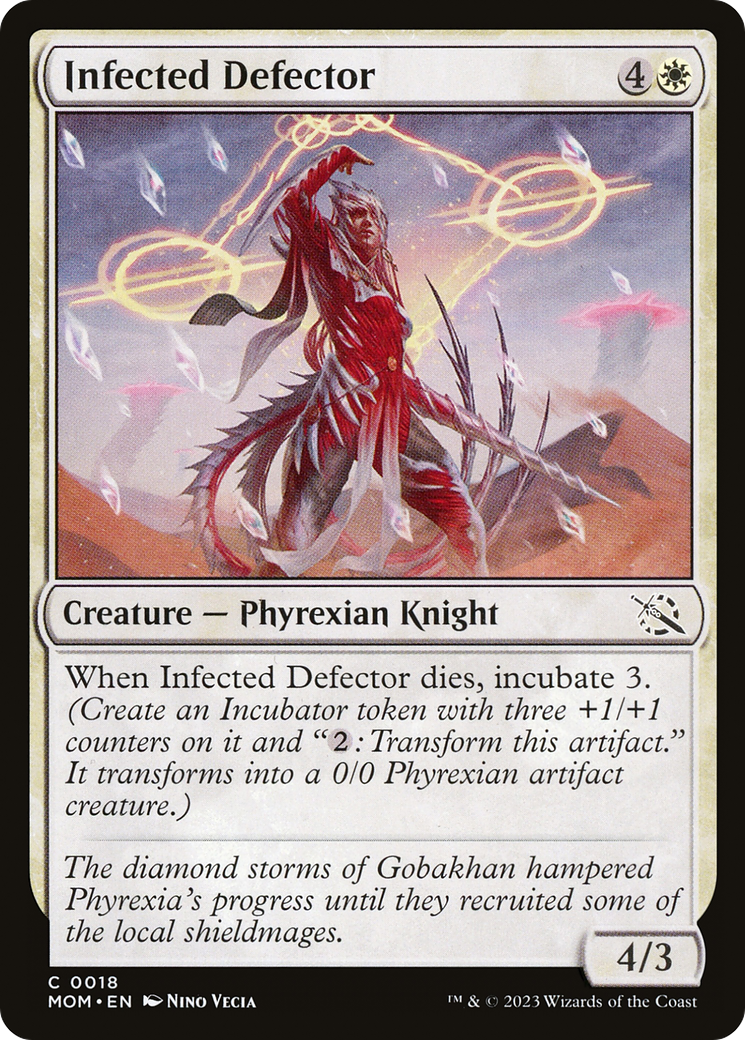 Infected Defector (MOM-018) - March of the Machine