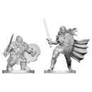 D&D Miniatures: Dwarf Fighter & Orc Paladin