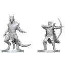 D&D Miniatures: Elf Ranger & Dragonborn Monk