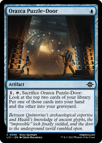 Orazca Puzzle-Door (LCI-068) - The Lost Caverns of Ixalan