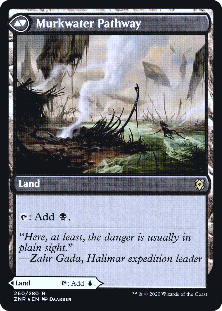 Clearwater Pathway // Murkwater Pathway (PRE-260S) - Zendikar Rising Promos Foil