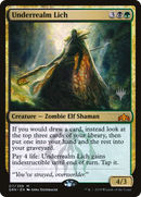 Underrealm Lich (PPZNR-211P) - Guilds of Ravnica Promos Foil