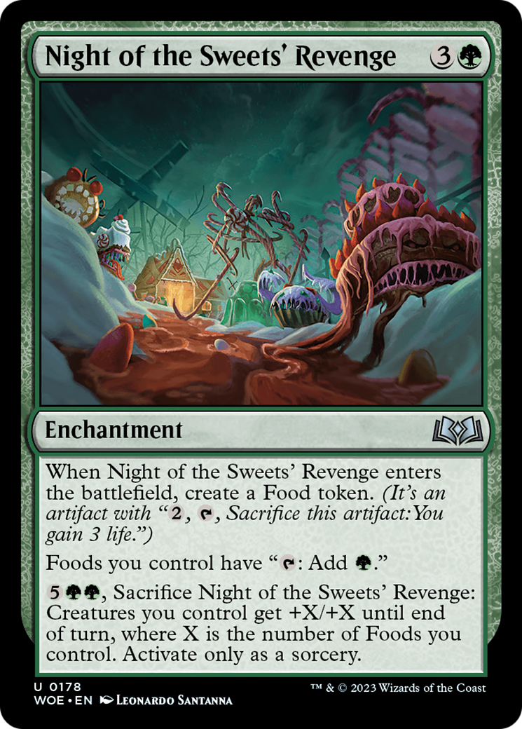 Night of the Sweets' Revenge (WOE-178) - Wilds of Eldraine Foil