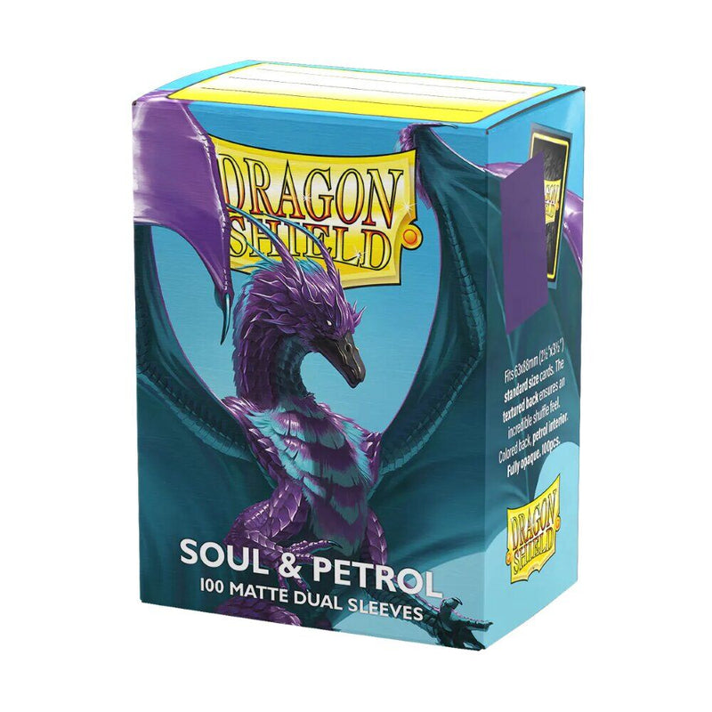 Dragon Shield - Box 100 - Standard Size Dual Matte - Soul & Petrol