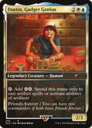Hargilde, Kindly Runechanter (SLD-342) - Secret Lair Drop / Dustin, Gadget Genius Foil