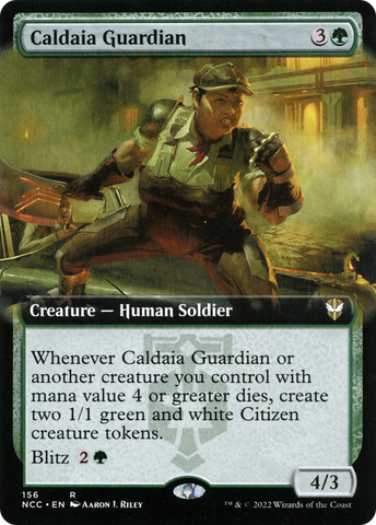 Caldaia Guardian (NCC-156) - New Capenna Commander: (Extended Art)