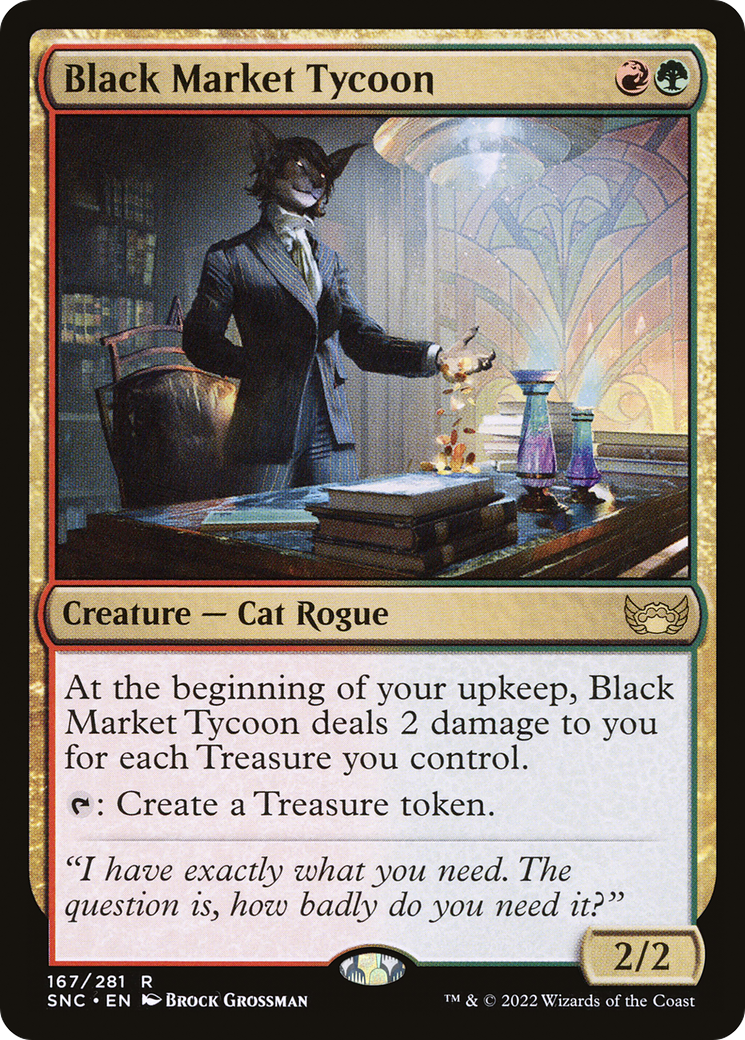 Black Market Tycoon (SNC-167) - Streets of New Capenna Foil