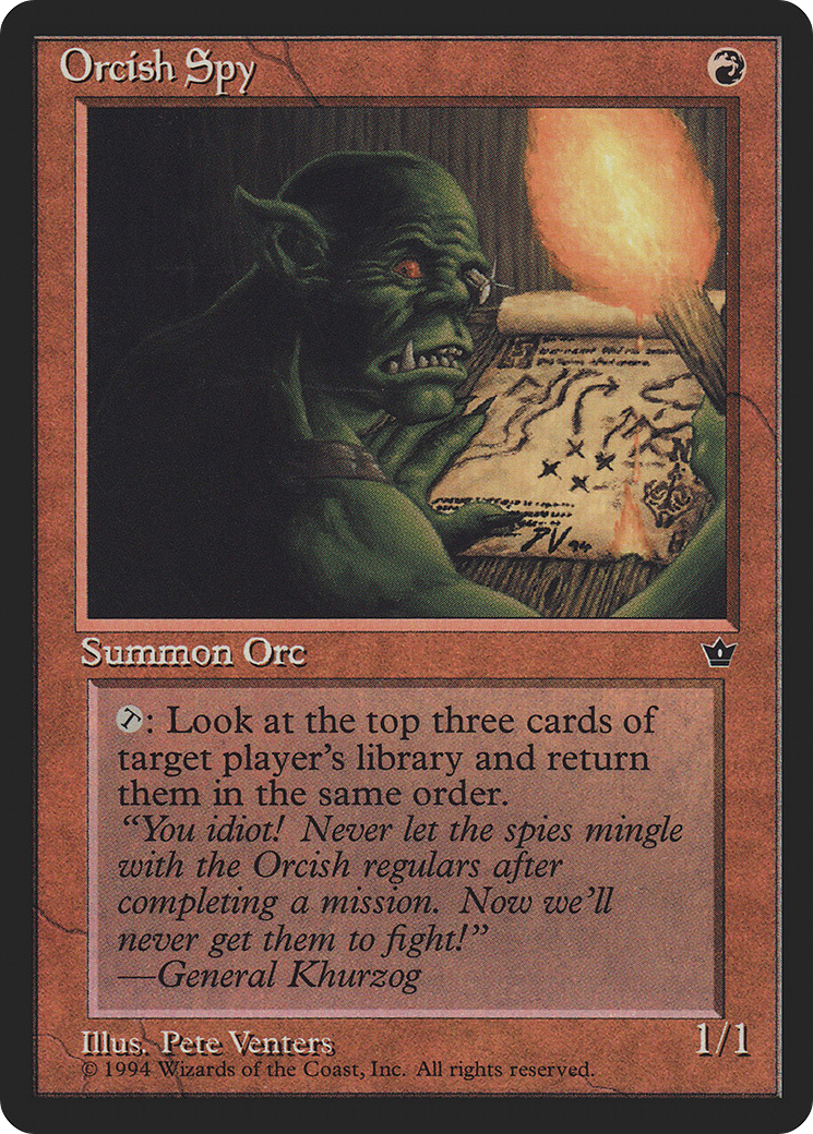 Orcish Spy (FEM-) - Fallen Empires