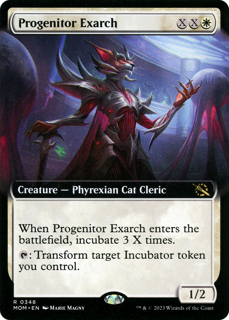 Progenitor Exarch (MOM-348) - March of the Machine: (Extended Art) Foil