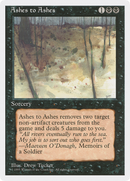 Ashes to Ashes (4ED-119) - Fourth Edition