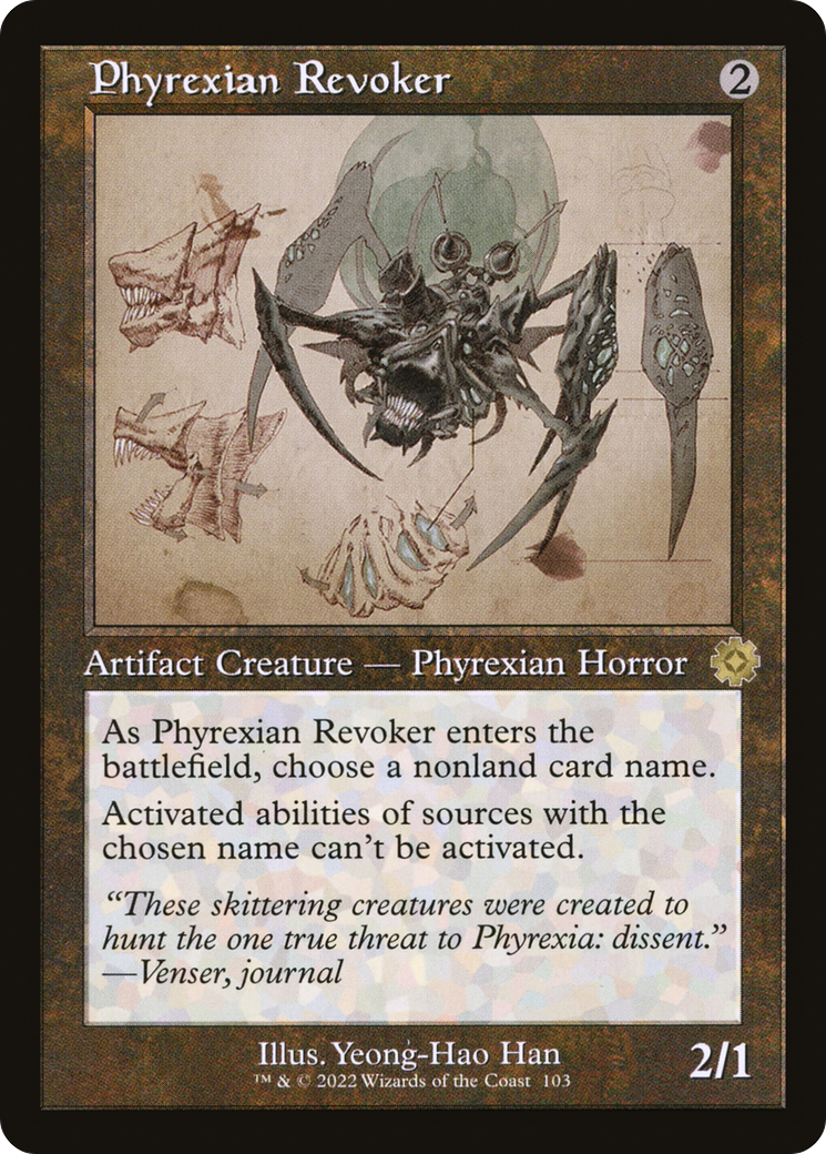 Phyrexian Revoker (BRR-103) - The Brothers' War Retro Artifacts