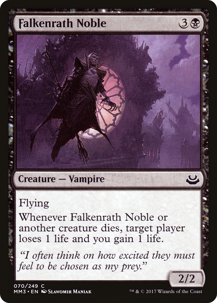 Falkenrath Noble (MM3-070) - Modern Masters 2017 Foil