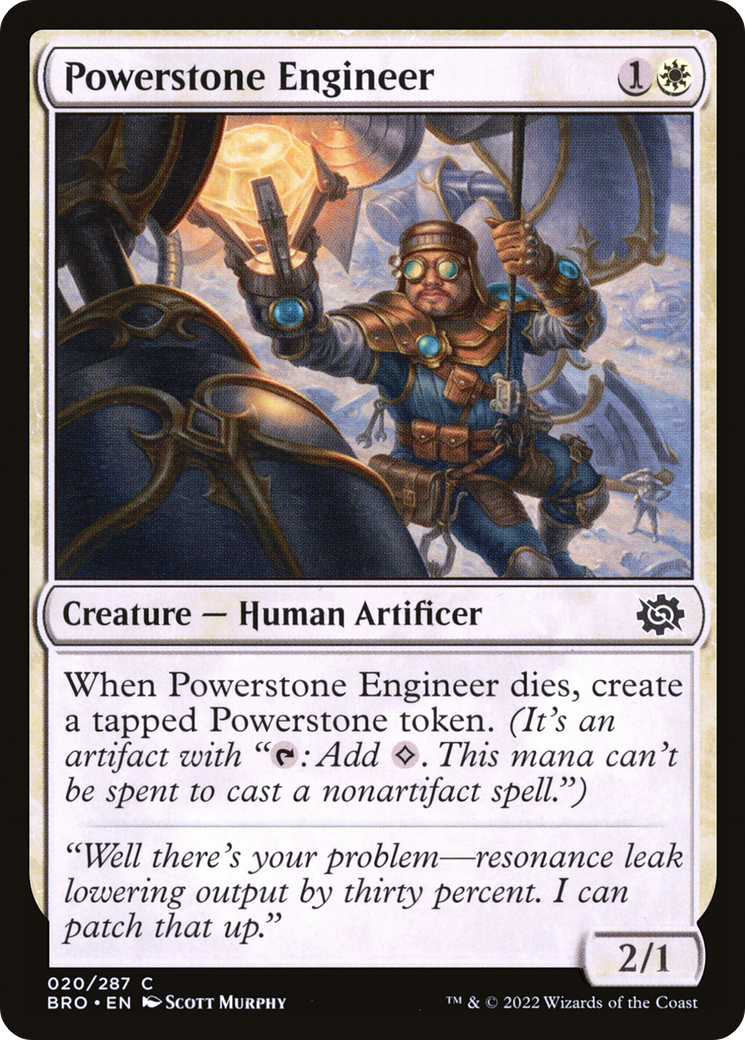 Powerstone Engineer (BRO-020) - The Brothers' War