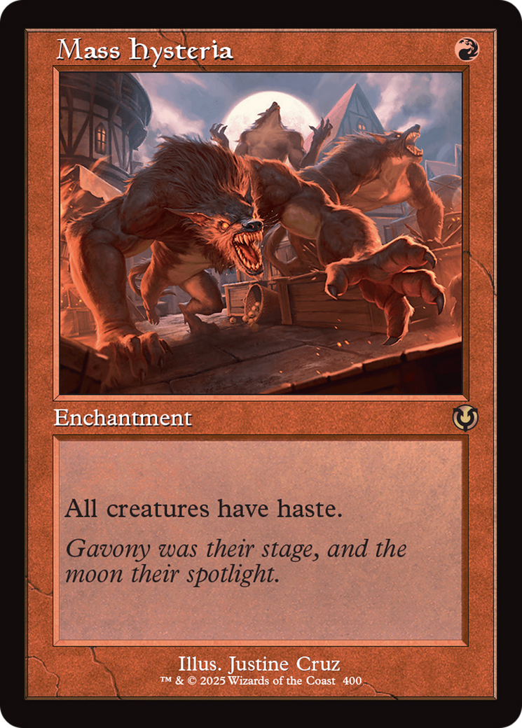 Mass Hysteria (Retro Frame) (INR-400) - Innistrad Remastered Foil