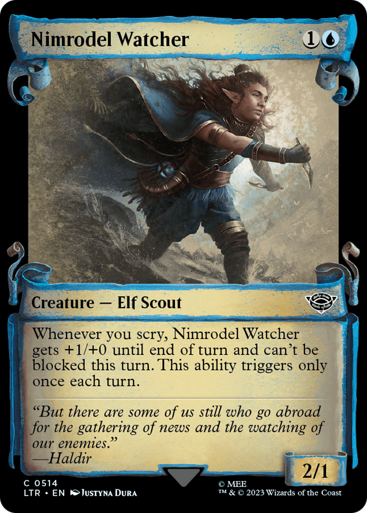 Nimrodel Watcher (LTR-514) - The Lord of the Rings: Tales of Middle-earth: (Showcase)