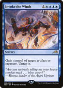 Invoke the Winds (PPNEO-58P) - Kamigawa: Neon Dynasty Promos Foil