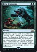 Feral Encounter (PRE-169) - Wilds of Eldraine Promos Foil
