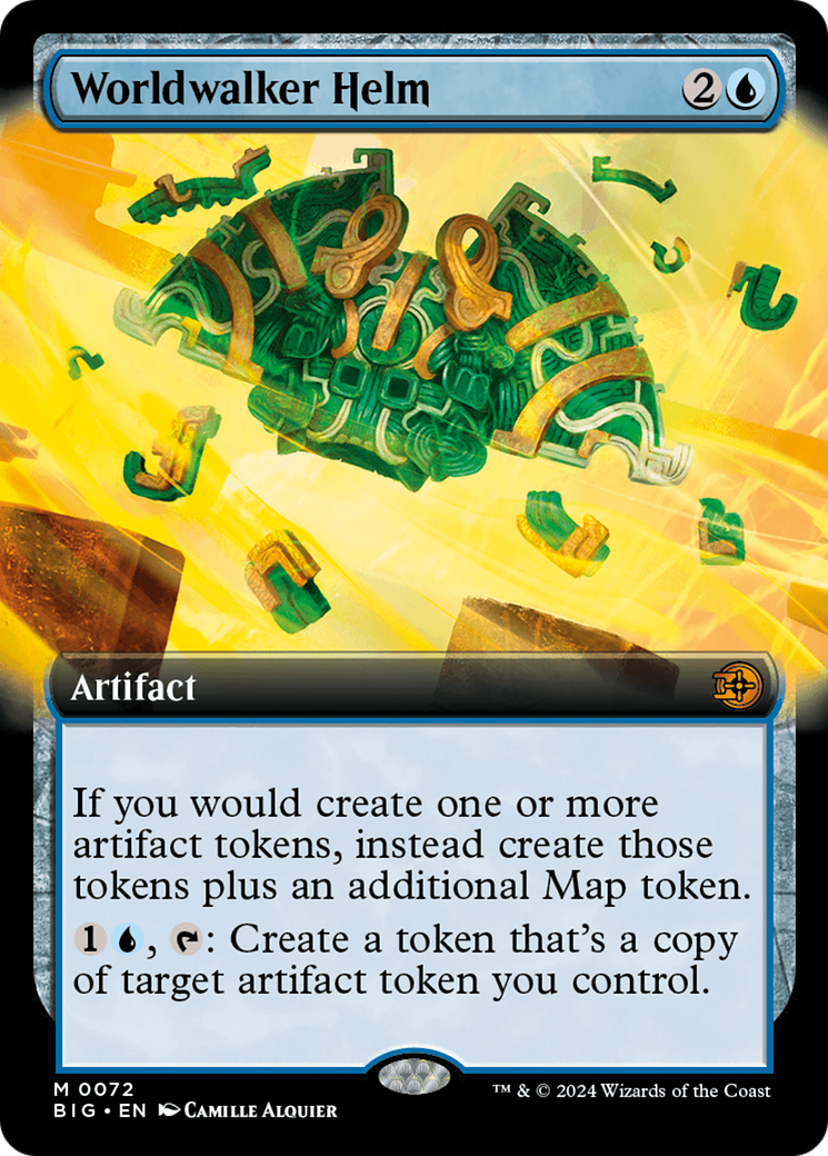 Worldwalker Helm (BIG-072) - The Big Score: (Extended Art)