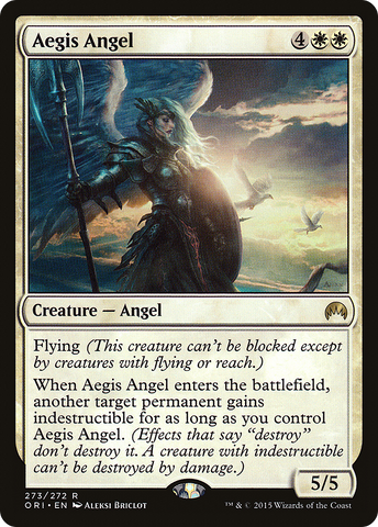 Aegis Angel (ORI-273) - Magic Origins Foil